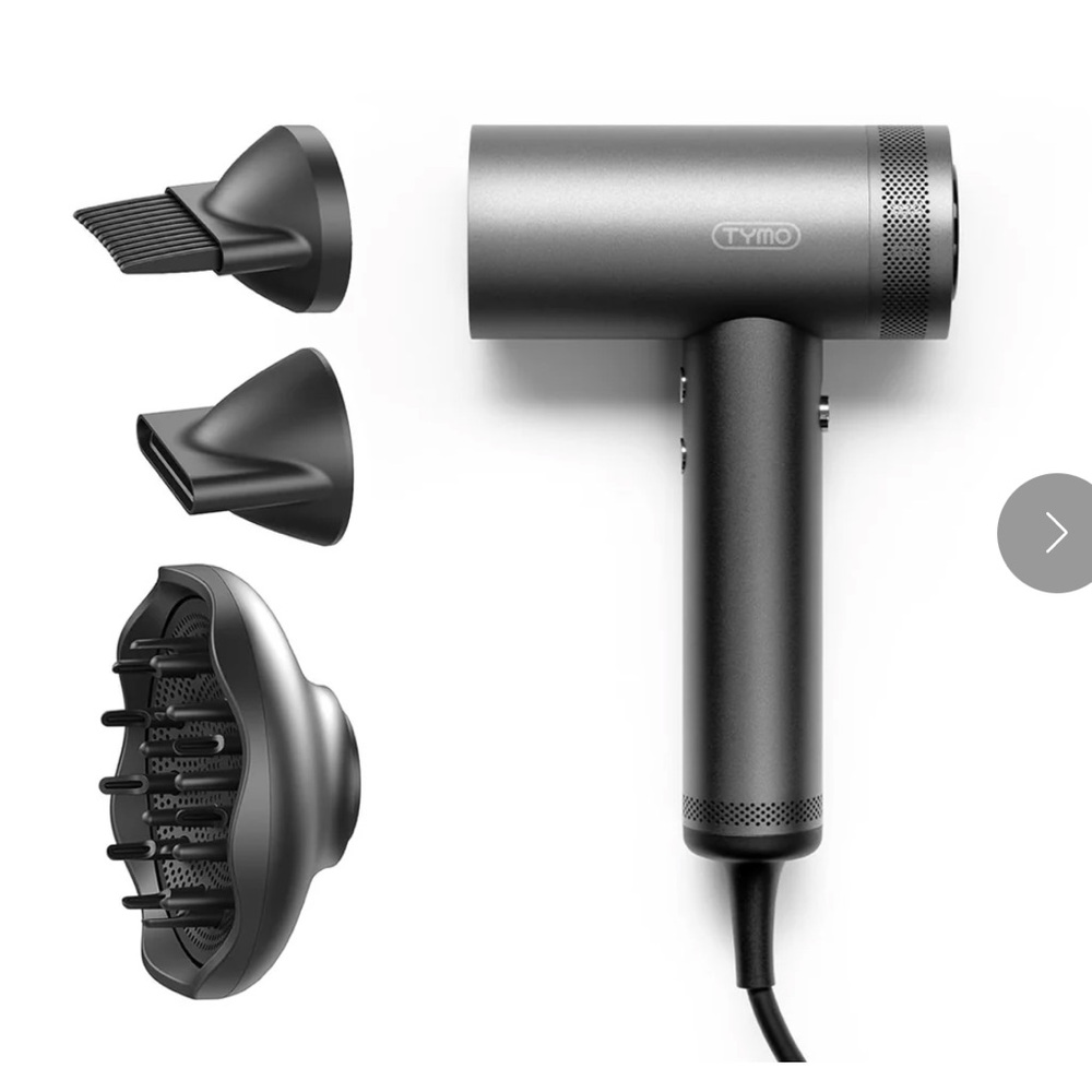 New Tymo Airhype High Speed Hair Blow Dryer W/Attachments